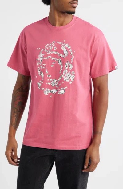 Billionaire Boys Club Gems Cotton Graphic T-shirt In Pink