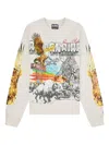 Billionaire Boys Club Graphic-print Sweatshirt In White