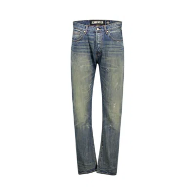 Pre-owned Billionaire Boys Club Heart Fit Challenger Jeans 'crater' | Blue | Men's Size 34