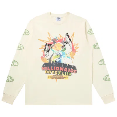 Pre-owned Billionaire Boys Club Heart Mind Dance Long-sleeve T-shirt 'winter White' | Men's Size M