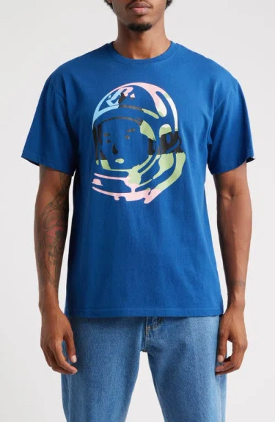 Billionaire Boys Club Helmet Graphic T-shirt In Blue