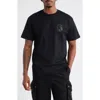 Billionaire Boys Club Helmet Head Cotton Graphic T-shirt In Black