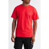 Billionaire Boys Club Helmet Head Cotton Graphic T-shirt In Red