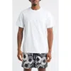 Billionaire Boys Club Helmet Head Cotton Graphic T-shirt In White