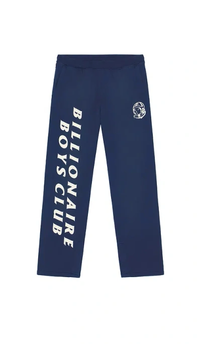Billionaire Boys Club Helmet Sweatpants In Blue