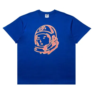 Pre-owned Billionaire Boys Club Helmet T-shirt 'surf The Web' | Blue | Men's Size S