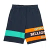 Billionaire Boys Club Internazionale Panelled Sweatshorts Navy In Blue