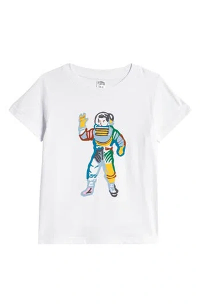 Billionaire Boys Club Kids' Astronaut Graphic T-shirt In White