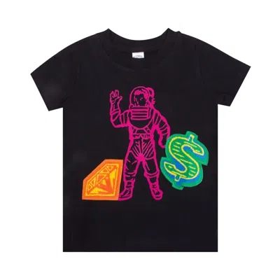 Pre-owned Billionaire Boys Club Kids Bb Billio Astro Short-sleeve Knit 'black' | Kid's Size 2