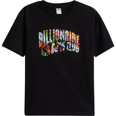 Billionaire Boys Club Kids' Bb Goat Cotton Graphic T-shirt In Black