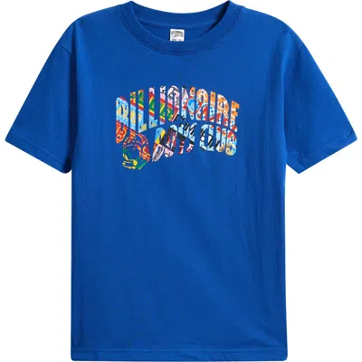 Billionaire Boys Club Kids' Bb Goat Cotton Graphic T-shirt In Blue