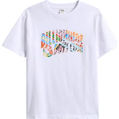 Billionaire Boys Club Kids' Bb Goat Cotton Graphic T-shirt In White