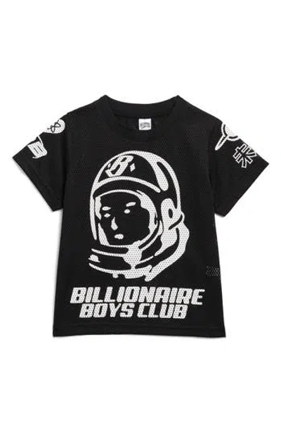 Billionaire Boys Club Kids' Bb Pilot Head Graphic T-shirt In Black