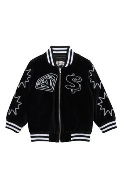 Billionaire Boys Club Kids' Bb Star Dust Jacket In Black