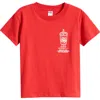 Billionaire Boys Club Kids' Boba Cotton Graphic T-shirt In Red