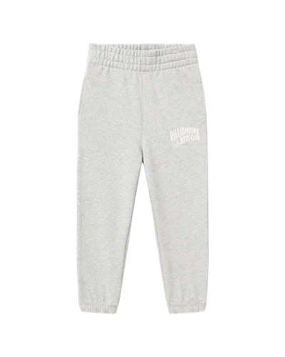 Billionaire Boys Club Kids Classic Curve Logo Sweatpant In Gray