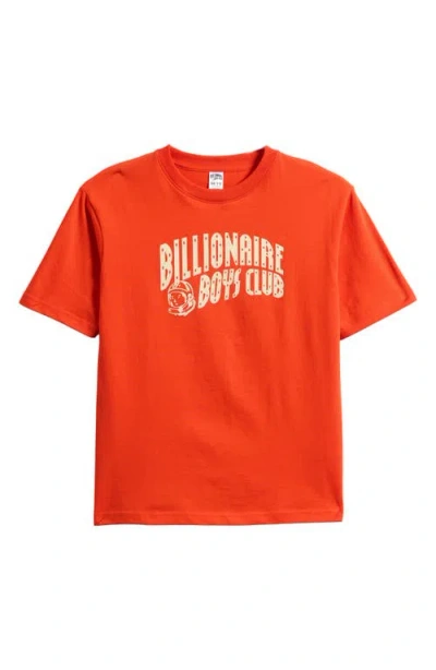 Billionaire Boys Club Kids' Graduate Cotton Graphic T-shirt In Red