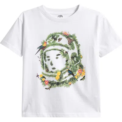 Billionaire Boys Club Kids' Helmet Short Sleeve Graphic T-shirt In White