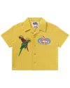 Billionaire Boys Club Kids Honeycrisp Shirt In Yellow