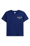 Billionaire Boys Club Kids' Maintenance Cotton Graphic T-shirt In Blue