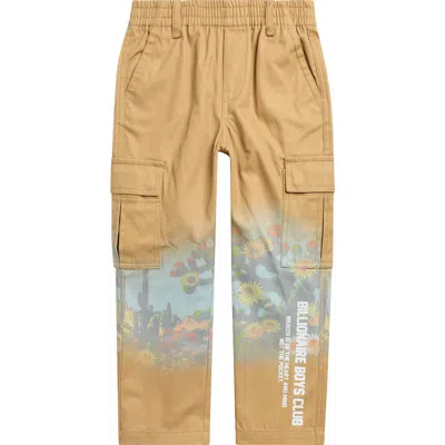 Billionaire Boys Club Kids' Oasis Cargo Pants In Brown