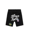 Billionaire Boys Club Kids Pomelo Jean Shorts In Black