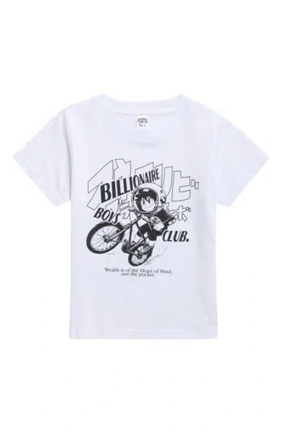 Billionaire Boys Club Kids' Ride Cotton Graphic T-shirt In Gray