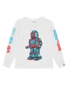 Billionaire Boys Club Kids Robot Long-sleeve T-shirt In White