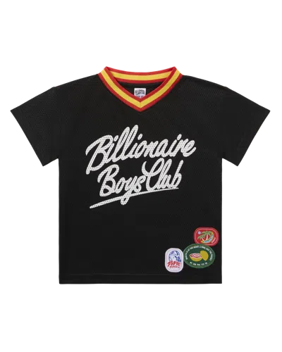 Billionaire Boys Club Kids Script Logo Jersey In Black