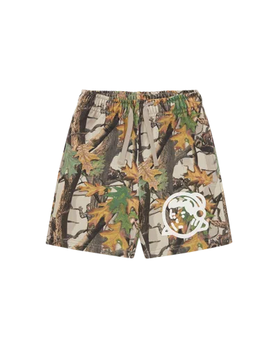 Billionaire Boys Club Kids Tree Camo Astro Shorts In Multi