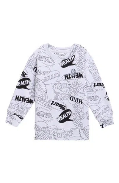 Billionaire Boys Club Kids' Voice Sweatshirt In White