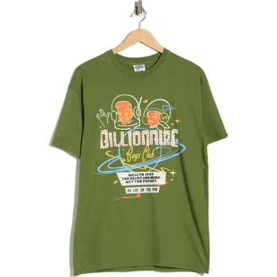 Billionaire Boys Club Lights Graphic T-shirt In Green