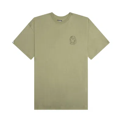 Pre-owned Billionaire Boys Club Linework Short-sleeve Tee 'oil Green' | Men's Size Xl