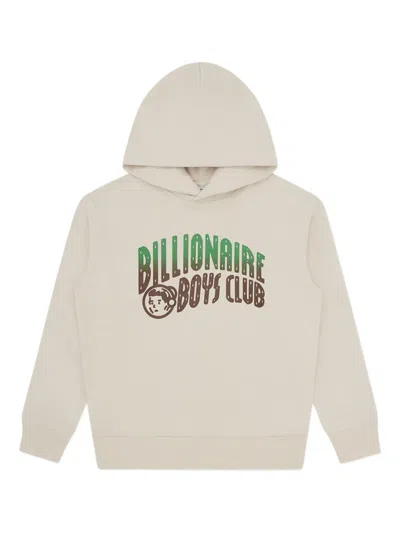 Billionaire Boys Club Logo Cotton Hoodie In Neutral