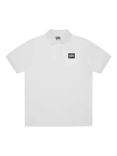 Billionaire Boys Club Logo-patch Polo Shirt In White