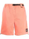 Billionaire Boys Club Logo-patch Shorts In Orange
