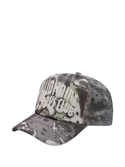 Billionaire Boys Club Logo-print Baseball Cap In Gray