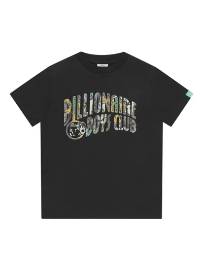 Billionaire Boys Club Kids' Logo-print Cotton T-shirt In Black