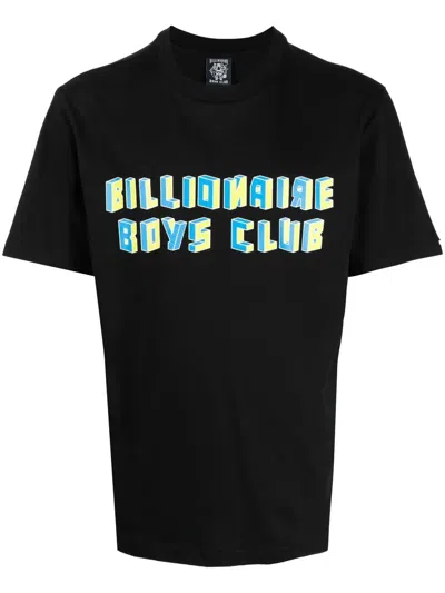 Billionaire Boys Club Logo-print Short-sleeve T-shirt In Black