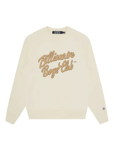 Billionaire Boys Club Logo-print Sweatshirt In Neutral
