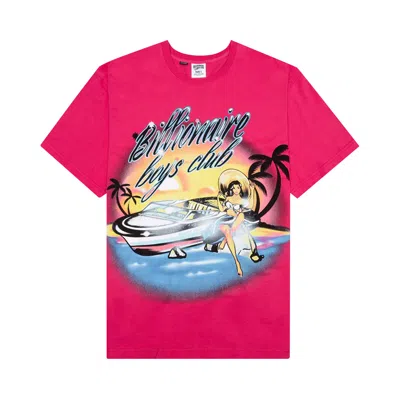 Pre-owned Billionaire Boys Club Memories Short-sleeve Knit 'raspberry Sorbet' | Pink | Men's Size Xl