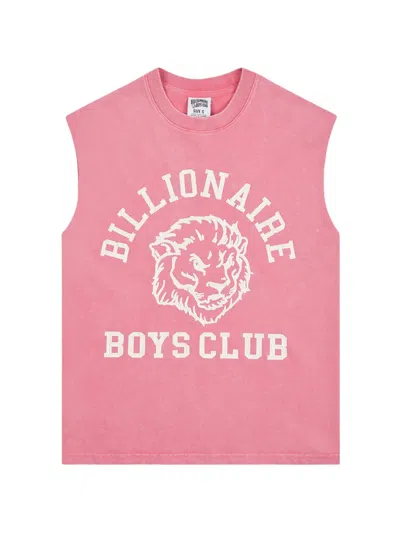 Billionaire Boys Club Memories Tank Top In Pink