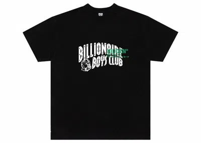 Pre-owned Billionaire Boys Club Men's  X Hidden Ppf Classic Curve Logo Tee Shirt In Black