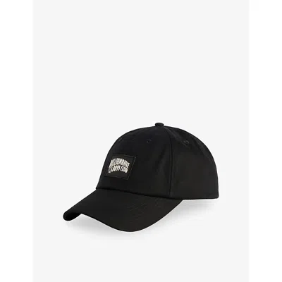 Billionaire Boys Club Mens Black Arch Logo-patch Cotton-twill Visor Cap