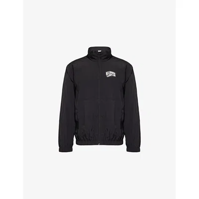 Billionaire Boys Club Mens Small Arch Logo-print Shell Track Jacket Black