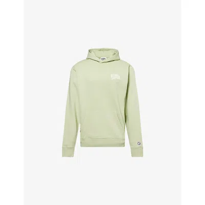 Billionaire Boys Club Mens Small Arch Logo-print Cotton Hoody Pistachio In Green