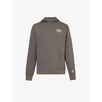 Billionaire Boys Club Mens Space Grey Logo-print Cotton-jersey Hoody