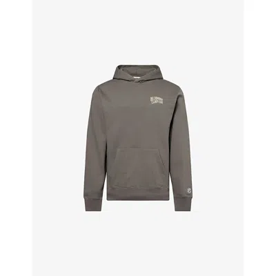 Billionaire Boys Club Mens Small Arch Logo-print Cotton Hoody Space Grey Xxl In Gray
