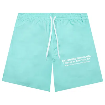 Pre-owned Billionaire Boys Club Mercer Shorts 'gulf Stream' | Blue | Men's Size Xl