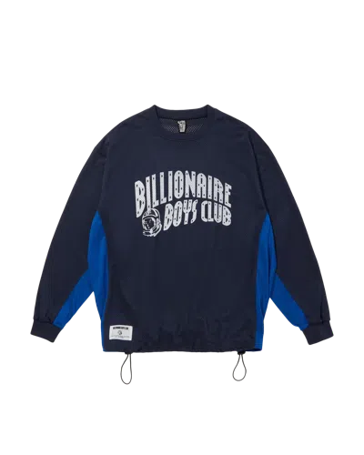 Billionaire Boys Club Kids' Mesh Ls Shirt C&s In Blue